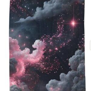 Galaxy Cloud Shower Curtain